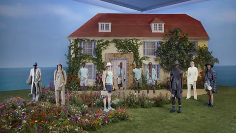 Brett Lloyd Dior Men's summer 2023 collection was inspired by the artist Duncan Grant and the house and garden at Charleston (Credit: Brett Lloyd)