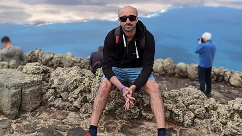 Courtesy of Sajan Devshi Sajan Devshi, 38, set up an educational-resources website to earn passive income (Credit: Courtesy of Sajan Devshi)