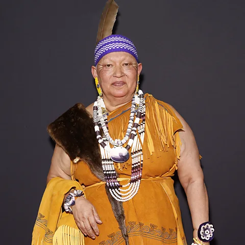 Jeff Schear/Getty Images Sherry Pocknett became the first Indigenous woman to win a James Beard Foundation Award (Credit: Jeff Schear/Getty Images)