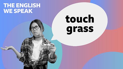 English Stuff - touch grass: it means go back and connect