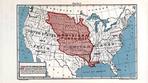 HUM Images/Getty Images The Louisiana Purchase in 1803 doubled the size of the United States and expanded the country westwards (Credit: HUM Images/Getty Images)