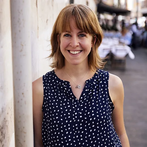 Kristin Teig Leah Koenig is the author of Portico: Cooking and Feasting in Rome's Jewish Kitchen (Credit: Kristin Teig)