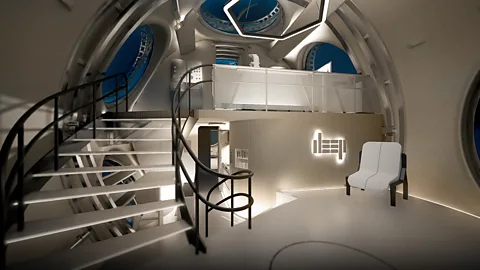 Deep Deep's subsea habitats can house six people at a time in a warm comfortable living environment (Credit: Deep)