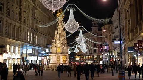 Thomas Kronsteiner / Getty A few of Song’s favourite artisanal picks, like Altmann & Kühne, are on Vienna’s tony Graben shopping street (Credit: Thomas Kronsteiner / Getty)