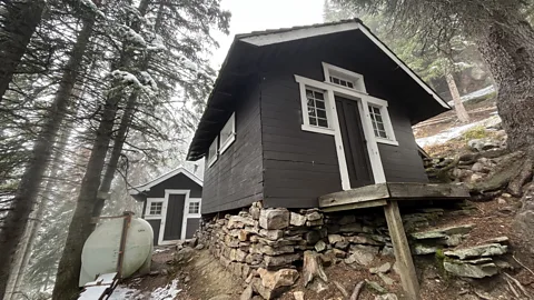 Phoebe Smith The staff quarters are original cabins from 1901 and still have no running water or electricity (Credit: Phoebe Smith)