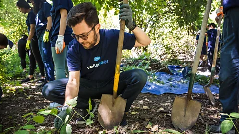 Courtesy of Salesforce Salesforce's employees are a key part of the company's pursuit of its net zero goals (Credit: Courtesy of Salesforce)