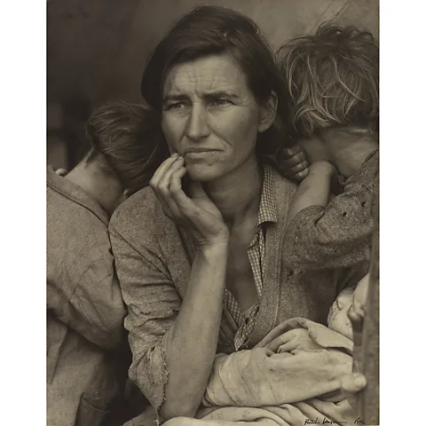 Dorothea Lange / The J Paul Getty Museum Human Erosion in California, (Migrant Mother), 1936 (Credit: Dorothea Lange / The J Paul Getty Museum)