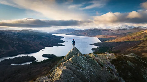 WLDavies/Getty Images The West Highland Line threads Scotland's Loch Lomond & The Trossachs National Park (Credit: WLDavies/Getty Images)