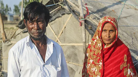 Sadiqur Rahman Noor Alam and Rahima Begum, residents of Kutubdia Island Bangladesh (Sadiqur Rahman)