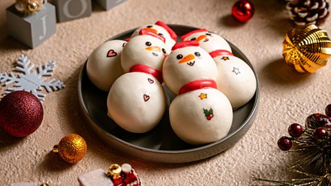 Festive bao buns