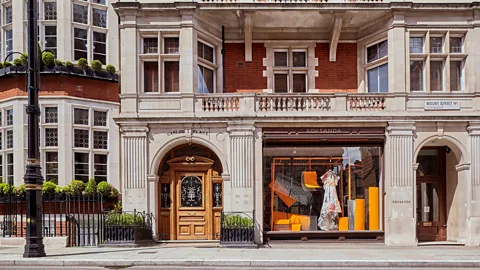 David Bleeker–London/Alamy Farrell hunts down London's best women's fashion in neighbourhood pockets like Mount Street in Mayfair (Credit: David Bleeker–London/Alamy)