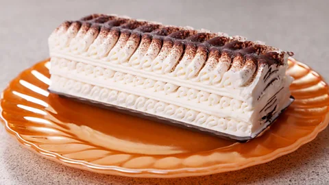 Alamy Good Humor's Vanilla Viennetta ice cream cake