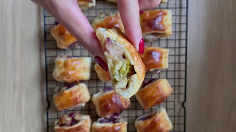 Make festive rolls with your little one
