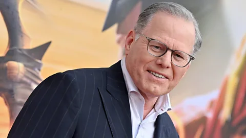 Getty Images David Zaslav, CEO of Warner Bros Discovery, eliminated popular channels and cancelled some films that had already been made (Credit: Getty Images)