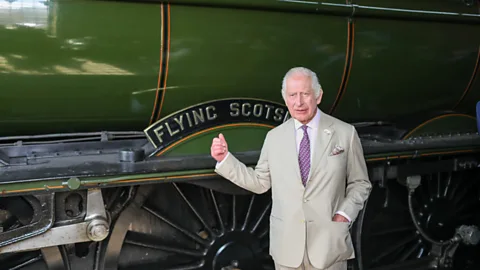 Steve Morgan/ National Railway Museum King Charles and the Flying Scotsman