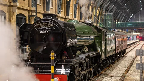 Steve Morgan/ Science Museum Group It's been claimed that the Flying Scotsman was the inspiration for Hogwarts Express in the Harry Potter books (Credit: Steve Morgan/ Science Museum Group)