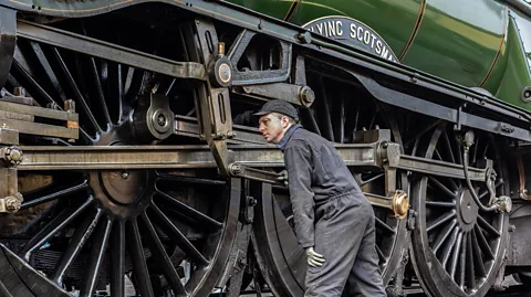 Steve Morgan/ Science Museum Group The steam age was a golden era for locomotives, and in its early days, the Flying Scotsman was the epitome of stylish travel (Credit: Steve Morgan/ Science Museum Group)