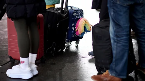 Alamy Business travellers aren't necessarily embarking on trips to meet clients; instead, they're joining up with remote teammates (Credit: Alamy)