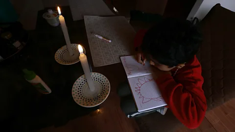 Getty Images Communities in Ecuador have been experiencing blackouts in 2023 after after a severe drought affected production at hydroelectric plants (Credit: Getty Images)