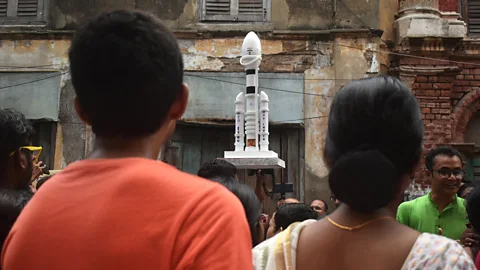 Getty Images India’s Chandraayn-3 successfully touched down on the Moon in August, a huge achievement for the country’s fledgling space industry (Credit: Getty Images)