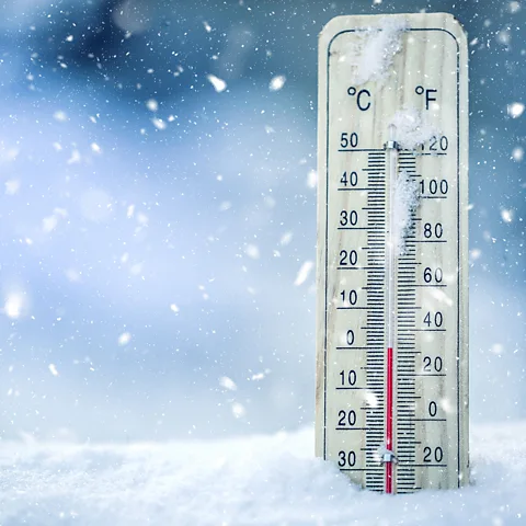 Getty Images The relationship between the temperature scales Fahrenheit and Celsius is a linear one, if not directly proportional (Credit: Getty Images)