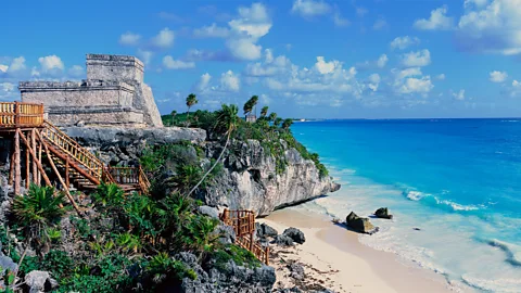 Joseph Sohm/Getty Images Tulum is the only ancient Maya site built overlooking the sea (Credit: Joseph Sohm/Getty Images)