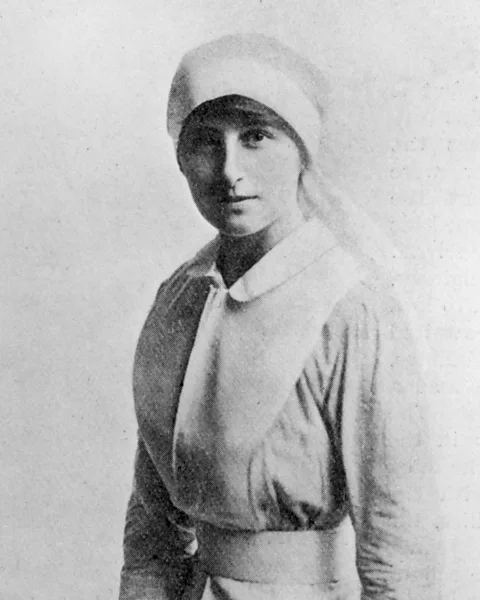 Getty Images Vera Brittain used a fictional 'future historian', looking back at the changes since her time (Credit: Getty Images)