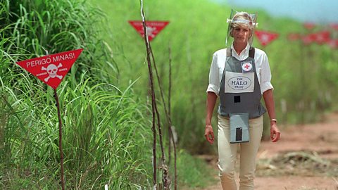 Getty Images Diana Princess of Wales in Angola 1997 (Credit: Getty Images)
