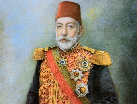 Sultan Mehmed V (1844-1918) was ruler of the Ottoman Empire for almost the entire duration of WW1.