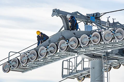 Tüv Süd Regular inspections are crucial for cable car safety (Credit: Tüv Süd)