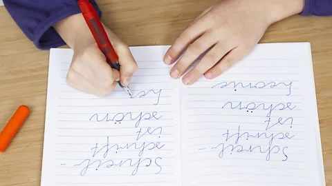 Cursive writing