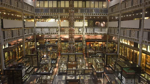 Getty Images Like many museums worldwide, the Pitt Rivers Museum in the UK is currently in the process of decolonising its displays (Credit: Getty Images)