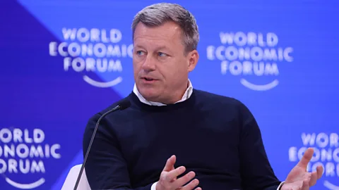 Getty Images Jesper Brodin, chief executive officer of Ingka Holding BV at WEF 2024 (Credit: Getty Images)