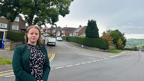 Katharine Quarmby Olivia Blake, MP for Sheffield, Hallam, says residents of Stannington have concerns about the water pipes in their area (Credit: Katharine Quarmby)