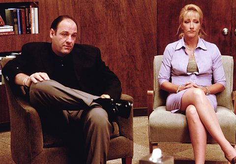 Tony and Carmela Soprano in season 3 of 'The Sopranos'