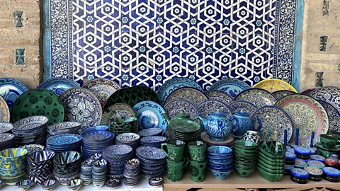 Charukesi Ramadurai Khiva's madrasahs have been repurposed into craft workshops and souvenir markets (Credit: Charukesi Ramadurai)
