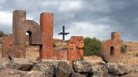 Sugato Mukherjee Armenian letters at Alphabet Park