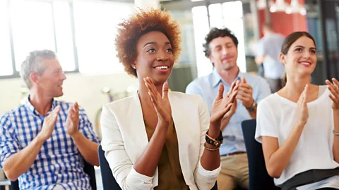 Alamy When companies workers look up to use jargon, they parrot the language and embrace it (Credit: Alamy)