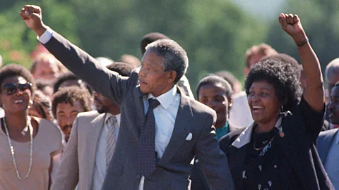 Getty Images Nelson Mandela released (Credit: Getty Images)