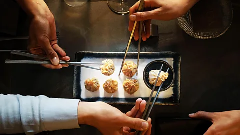 Giuseppe Lombardo/Alamy Stock Photo When you're eating with a crowd, head to a dim sum restaurant like City View Restaurant on Walter U. Lum Place (Credit: Giuseppe Lombardo/Alamy Stock Photo)