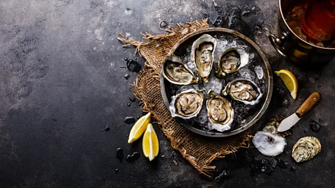 Getty Images A plate of oysters (Credit: Getty Images)