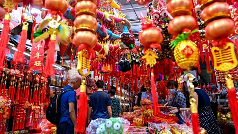 Getty Images Lunar New Year is being celebrated this week around the world, with public parades as well as private family dinners (Credit: Getty)