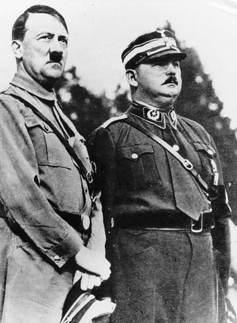 Hitler and Ernst Röhm