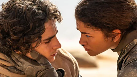 Warner Bros. Timothée Chalamet and Zendaya in Dune: Part Two