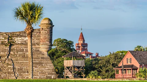 Allen Creative/Steve Allen/Alamy St Augustine is the oldest oldest continuously occupied city in the mainland US, but in the 1690s, it was a small frontier town (Credit: Allen Creative/Steve Allen/Alamy)