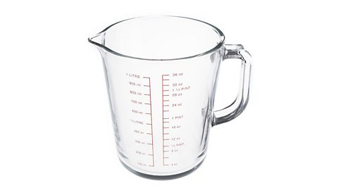 A measuring jug