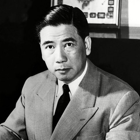 The first President of South Vietnam, Ngo Dinh Diem