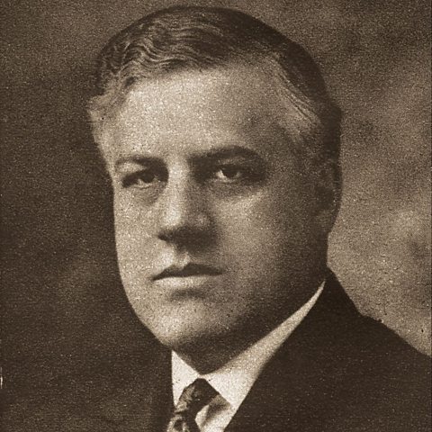 Photo of Alexander Mitchell Palmer (1872-1936). US attorney general and politician.