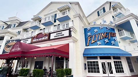 Carly Caramanna Fresh fish may be an unexpected treat in Disney World's Magic Kingdom, but Spence recommends Flying Fish on Disney's BoardWalk for excellent seafood (Credit: Carly Caramanna)