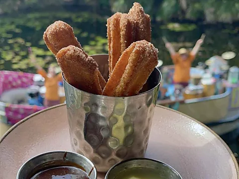 Carly Caramanna Spence recommends both the churros and the cocktails at Animal Kingdom's Nomad Lounge (Credit: Carly Caramanna)